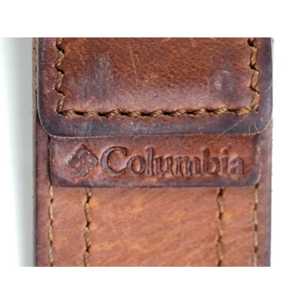 Columbia BROWN REAL LEATHER 1 3/8